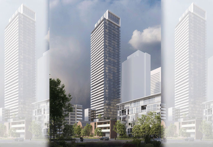 241 Redpath Avenue Condos- Aerial Exterior View