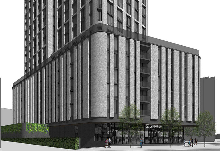 775 Vaughan Road Condos Early Design of Podium