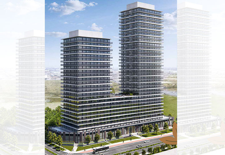 CityPointe Heights Condos 2 Exterior View of Towers