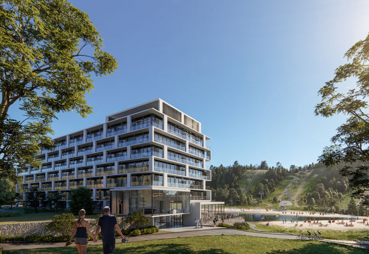 Freed Horseshoe Residences - Exterior Summer View