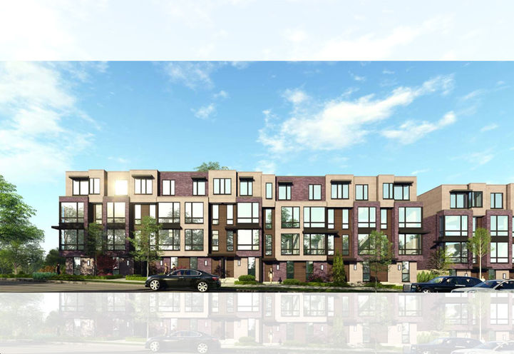 Glengale Towns Front Exterior View of Units