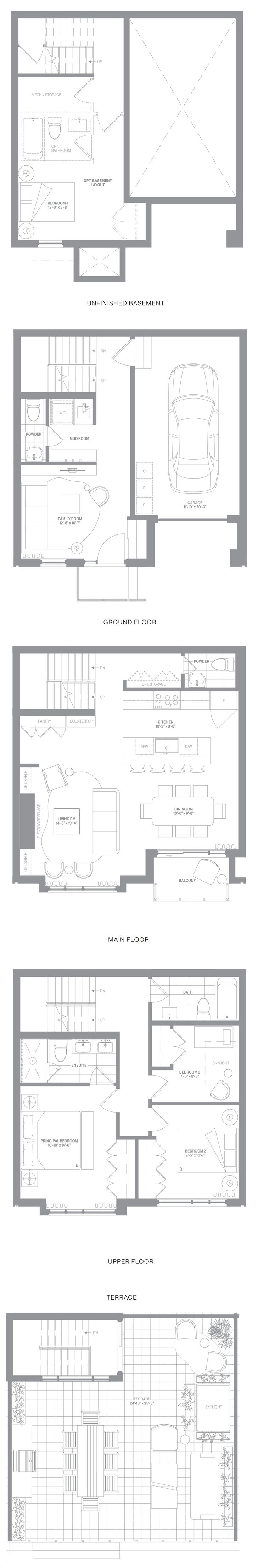 The Winston Collection Homes The Tribeca TH